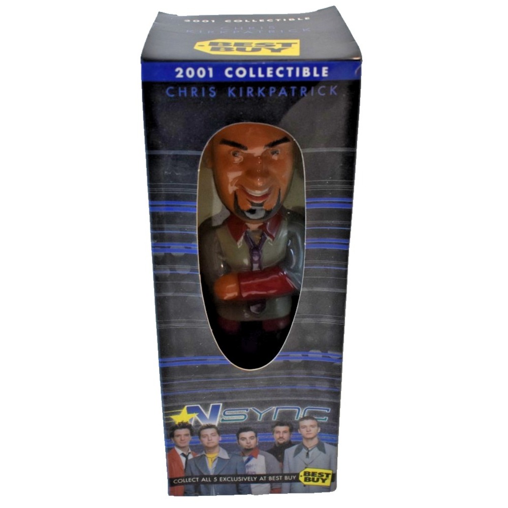 Best Buy NSYNC Chris Kirkpatrick Bobblehead in Box 2001 Collectible